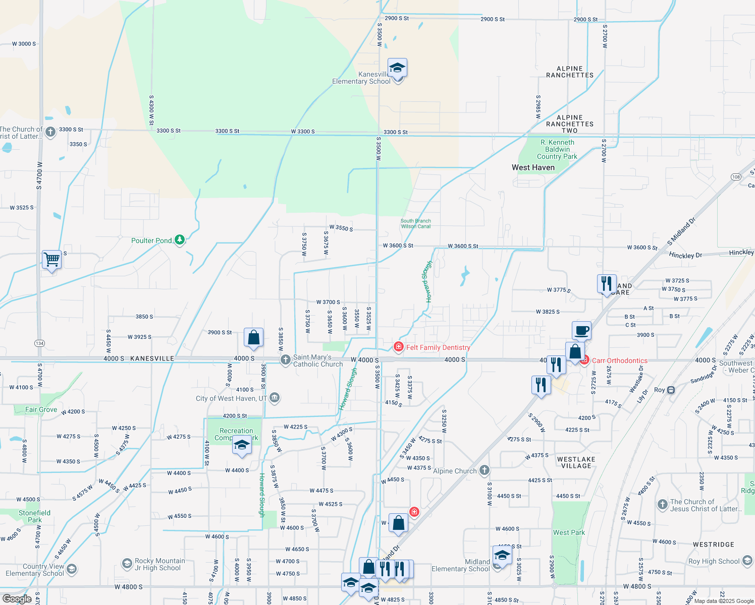 South 3500 West, West Haven UT Walk Score