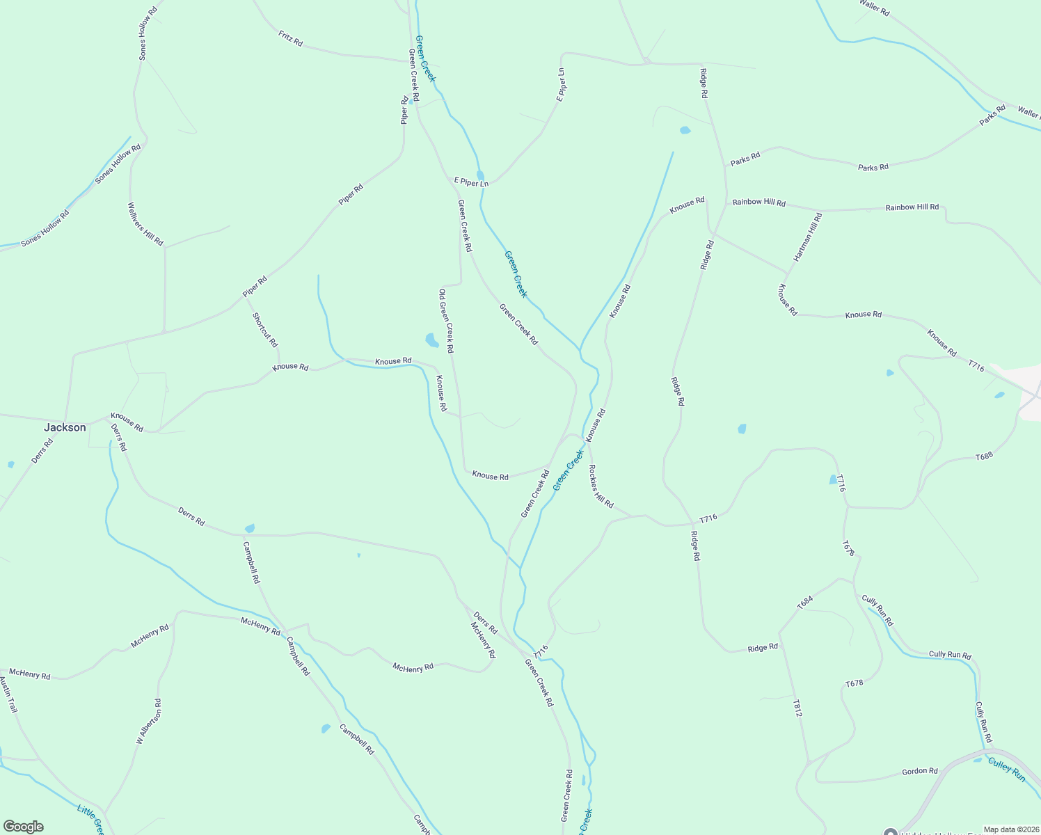 map of restaurants, bars, coffee shops, grocery stores, and more near 2B Old Green Creek Rd in Benton