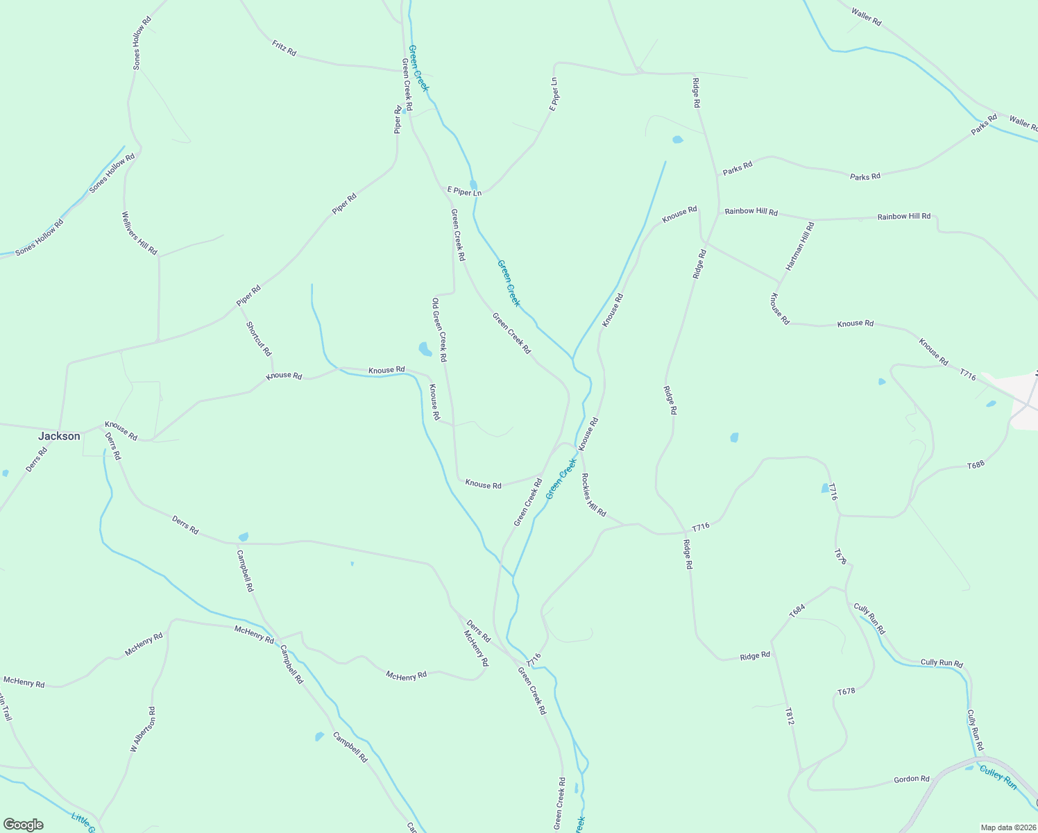 map of restaurants, bars, coffee shops, grocery stores, and more near 2B Old Green Creek Rd in Benton