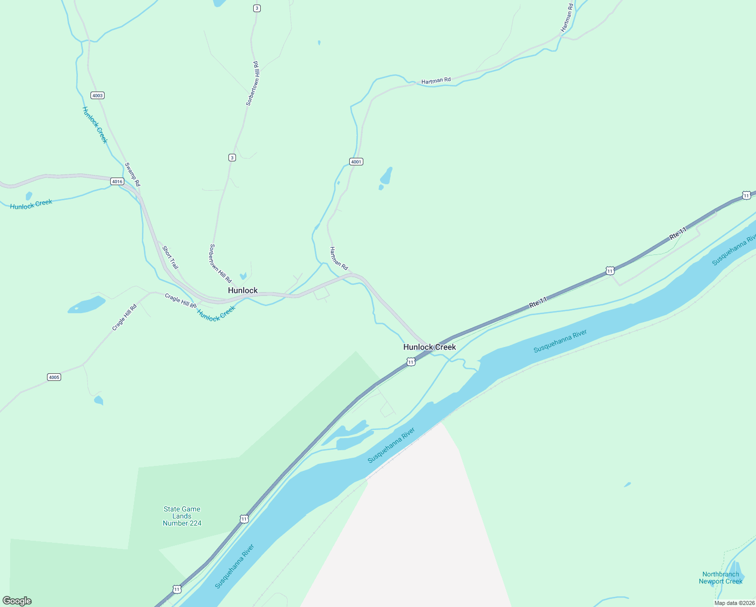 map of restaurants, bars, coffee shops, grocery stores, and more near in Hunlock Creek