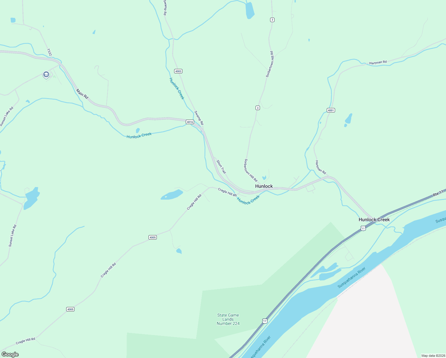 map of restaurants, bars, coffee shops, grocery stores, and more near Short Trail in Luzerne