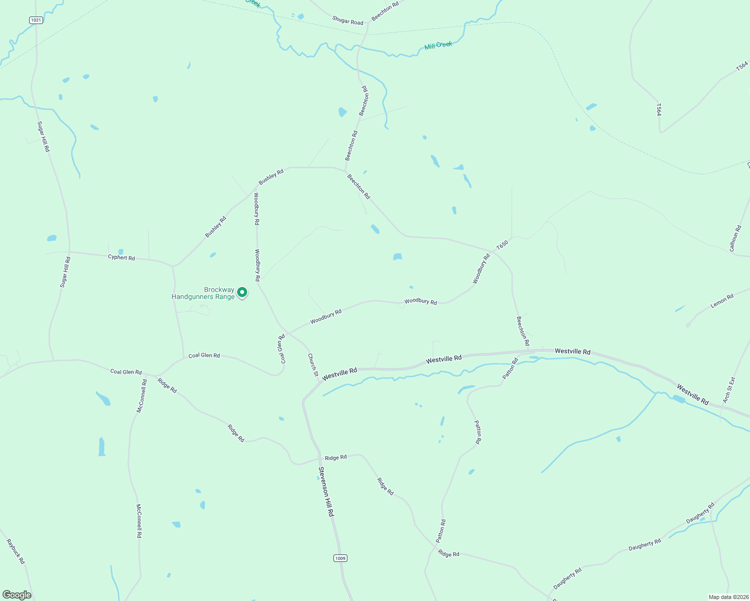map of restaurants, bars, coffee shops, grocery stores, and more near Woodbury Road in Jefferson County