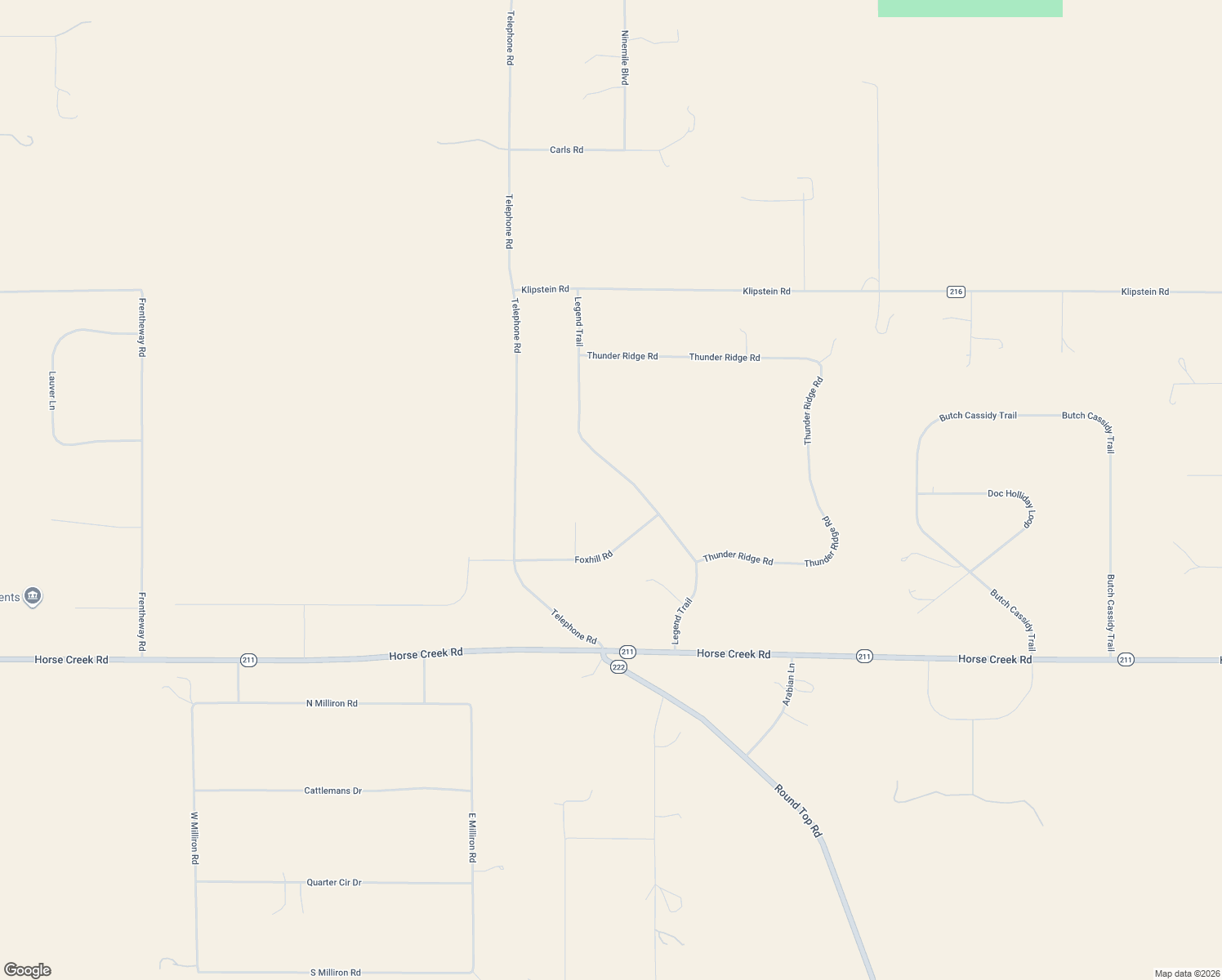 map of restaurants, bars, coffee shops, grocery stores, and more near 11309 Little Ridge Ct in Cheyenne