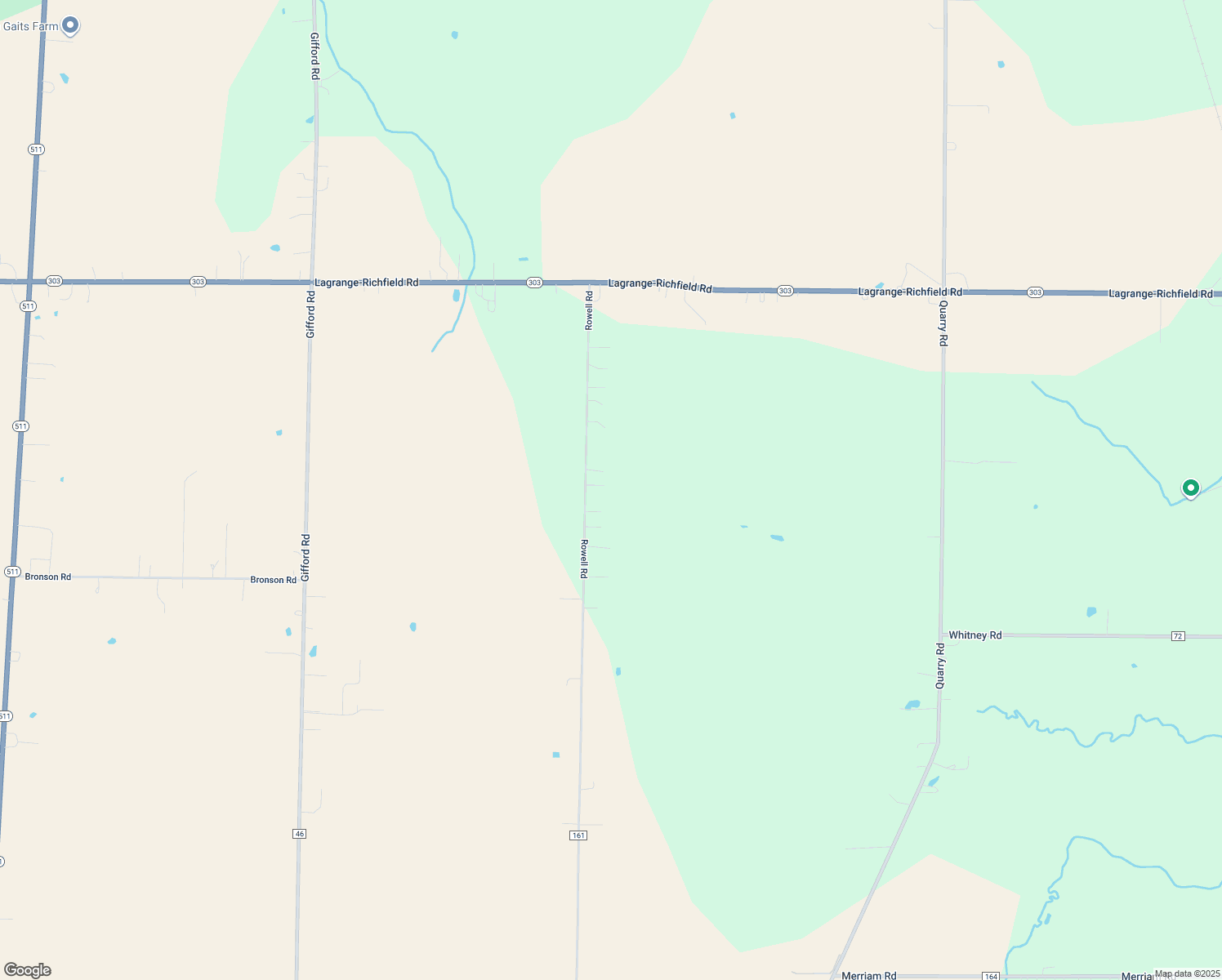 map of restaurants, bars, coffee shops, grocery stores, and more near 17665 Rowell Rd in Wellington