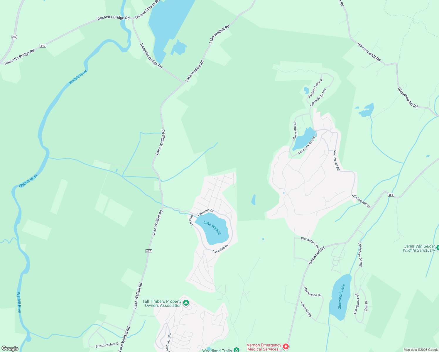 map of restaurants, bars, coffee shops, grocery stores, and more near 29 Wallkill Drive in Sussex