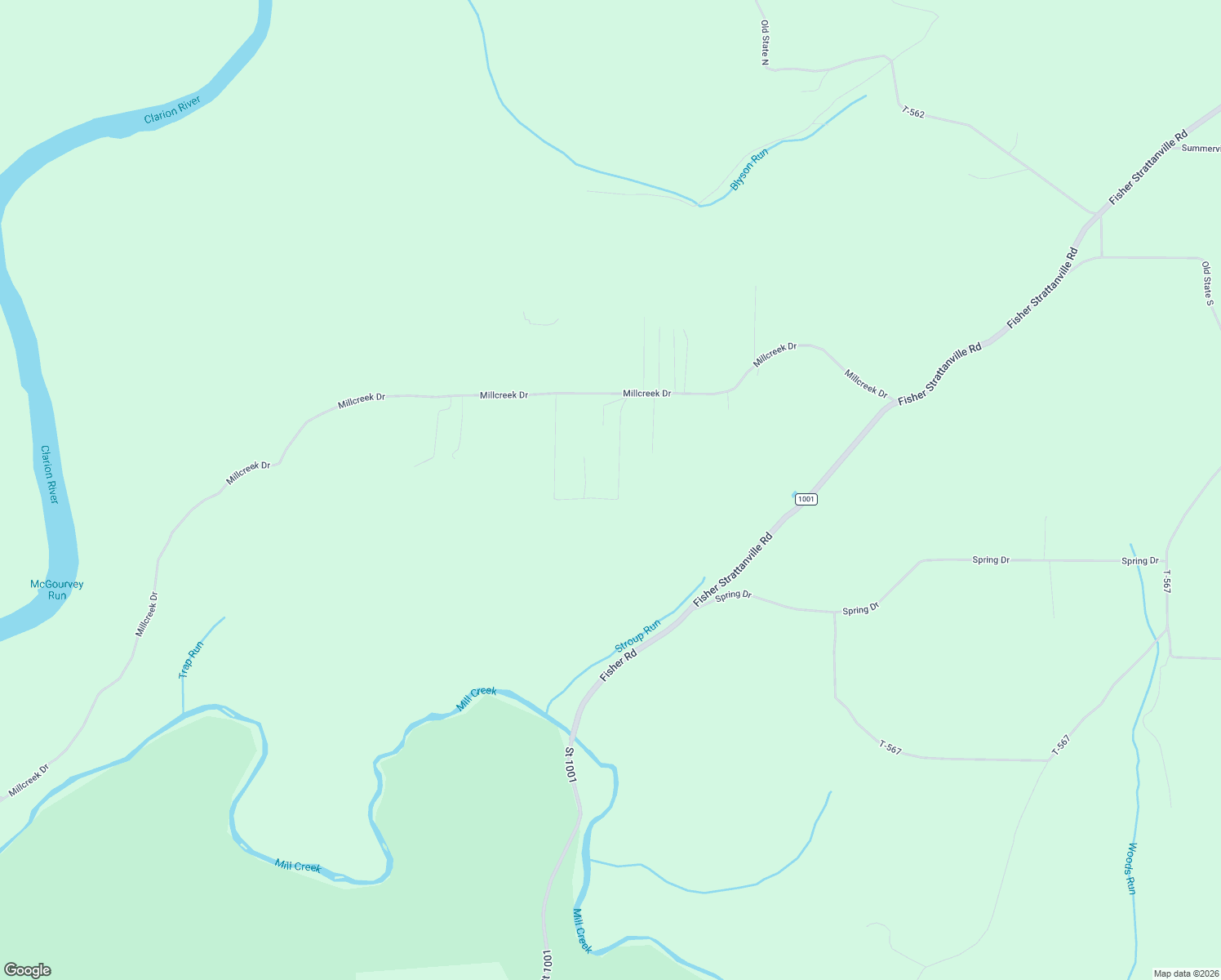 map of restaurants, bars, coffee shops, grocery stores, and more near 254 Magpie Lane in Strattanville