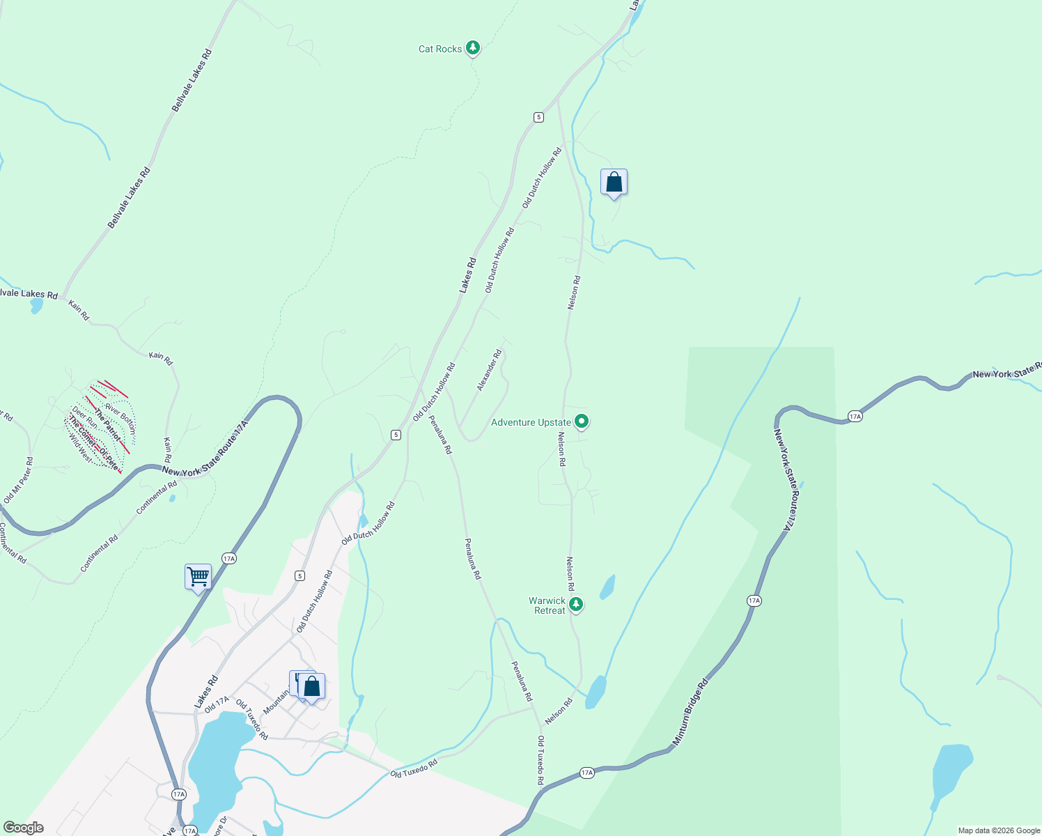 map of restaurants, bars, coffee shops, grocery stores, and more near 155 Alexander Road in Monroe