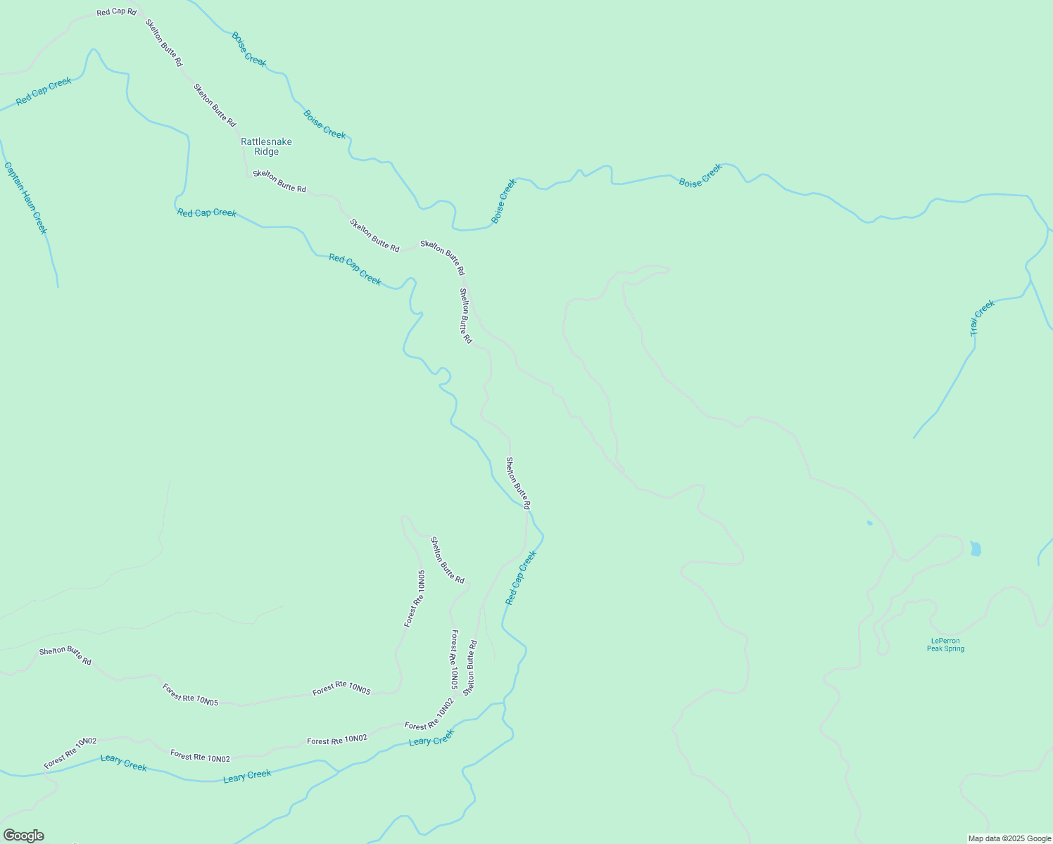 map of restaurants, bars, coffee shops, grocery stores, and more near 1555 Shelton Butte Road in Orleans