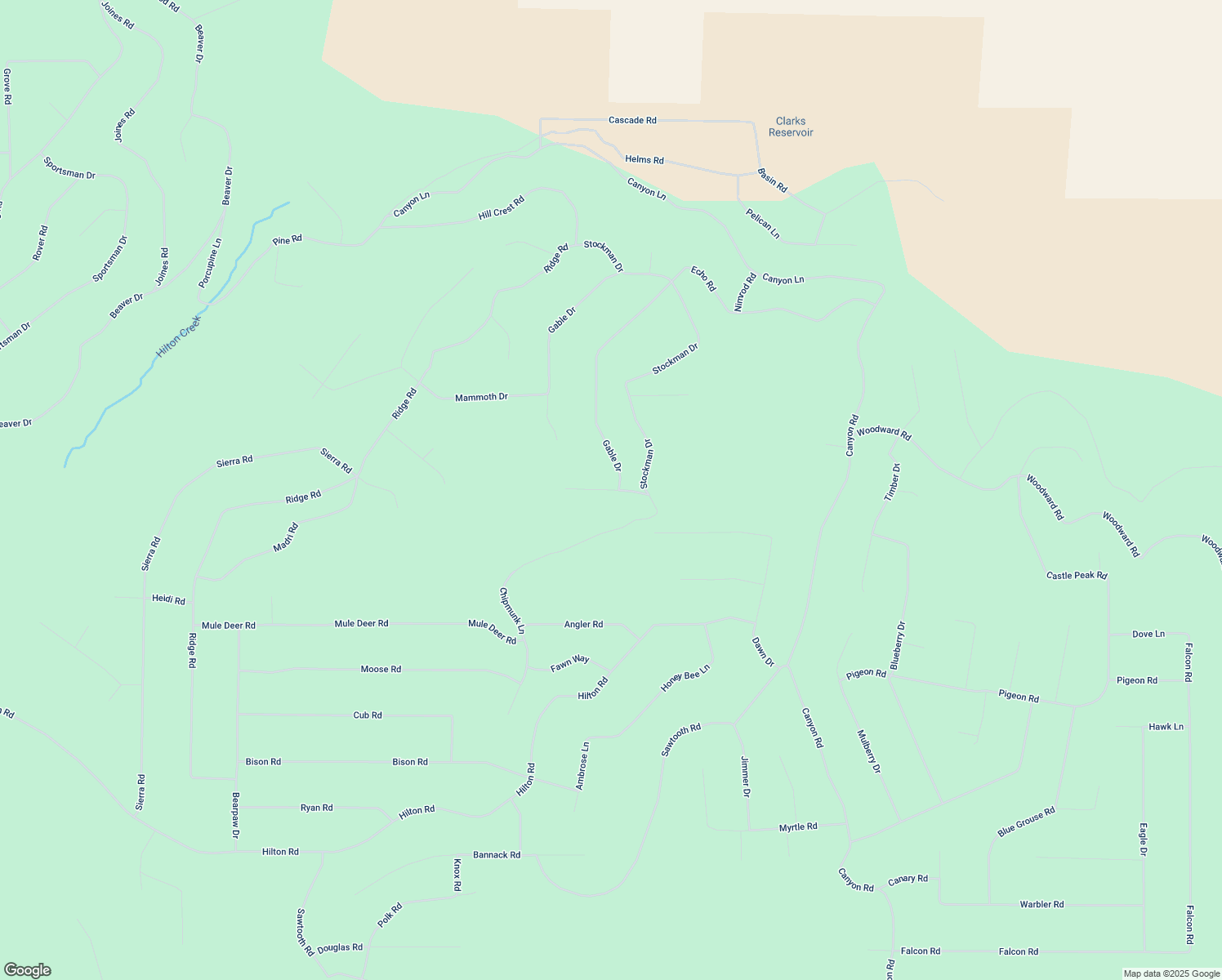map of restaurants, bars, coffee shops, grocery stores, and more near Pine Nut Drive in Modoc County