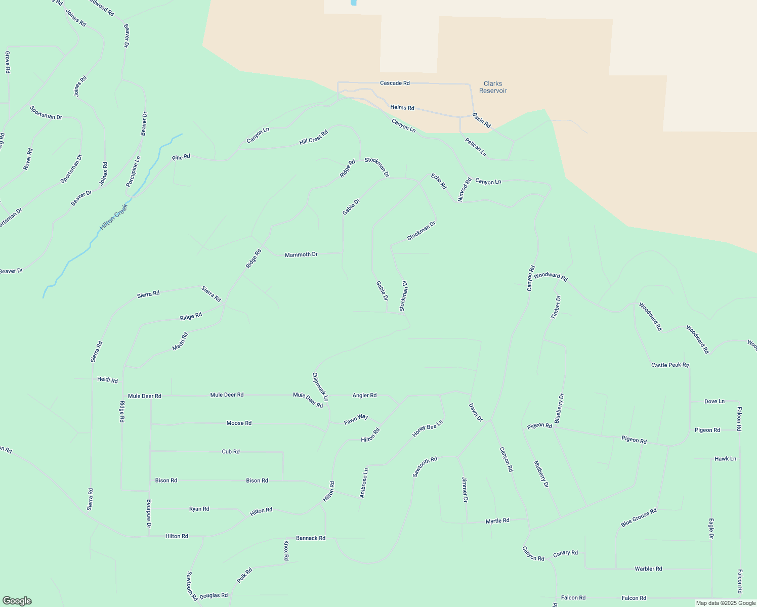map of restaurants, bars, coffee shops, grocery stores, and more near Pine Nut Drive in Modoc County