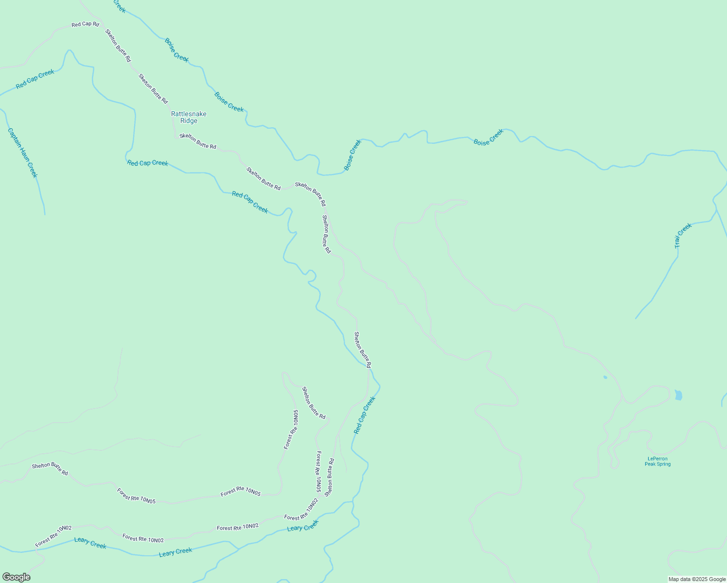 map of restaurants, bars, coffee shops, grocery stores, and more near 1555 Shelton Butte Road in Orleans