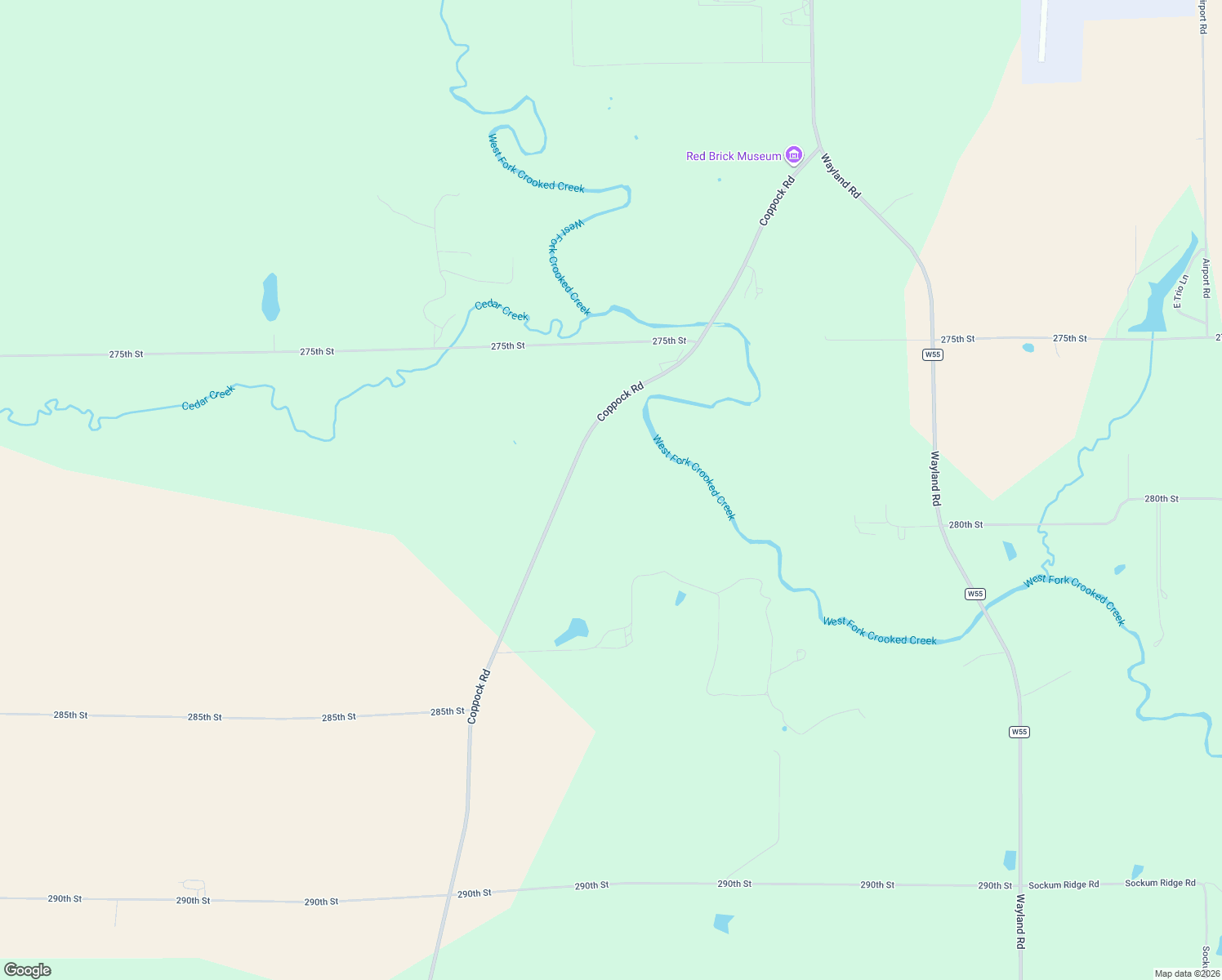 map of restaurants, bars, coffee shops, grocery stores, and more near 2780 Coppock Road in Washington