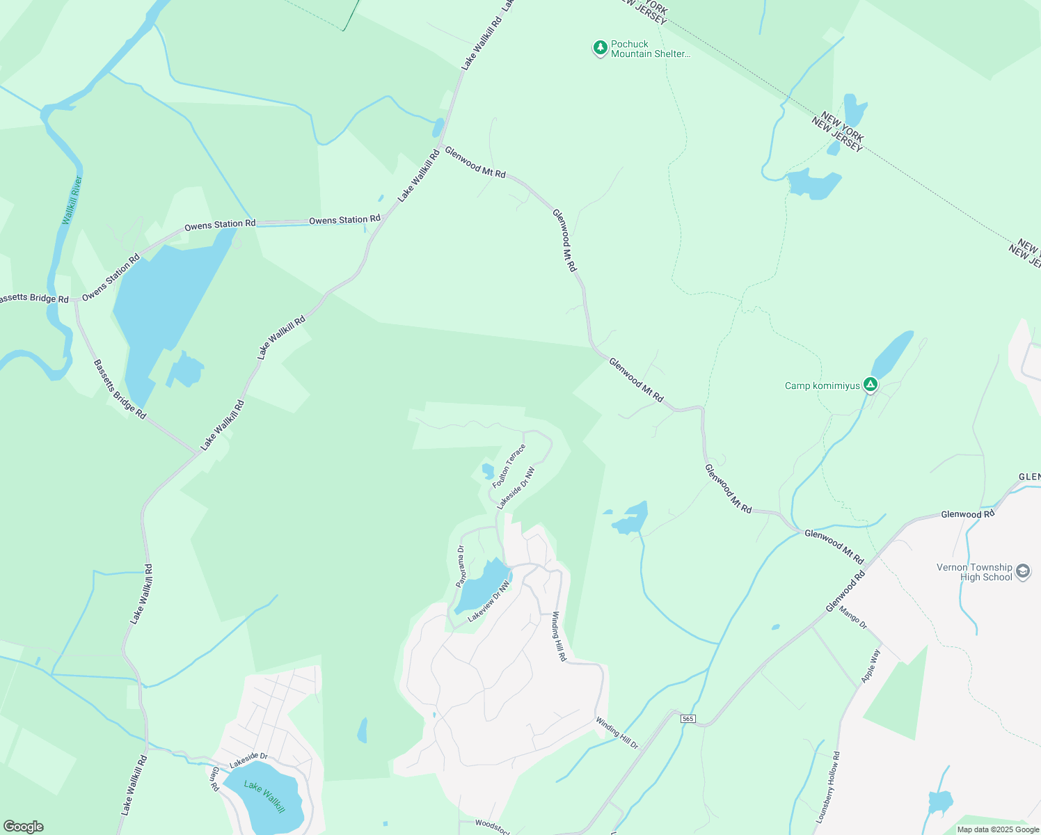 map of restaurants, bars, coffee shops, grocery stores, and more near 64 Lakeside Drive Northwest in Sussex