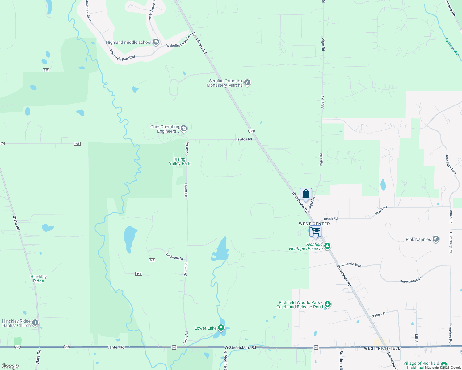 map of restaurants, bars, coffee shops, grocery stores, and more near 4584 Kingsbury Trail in Richfield