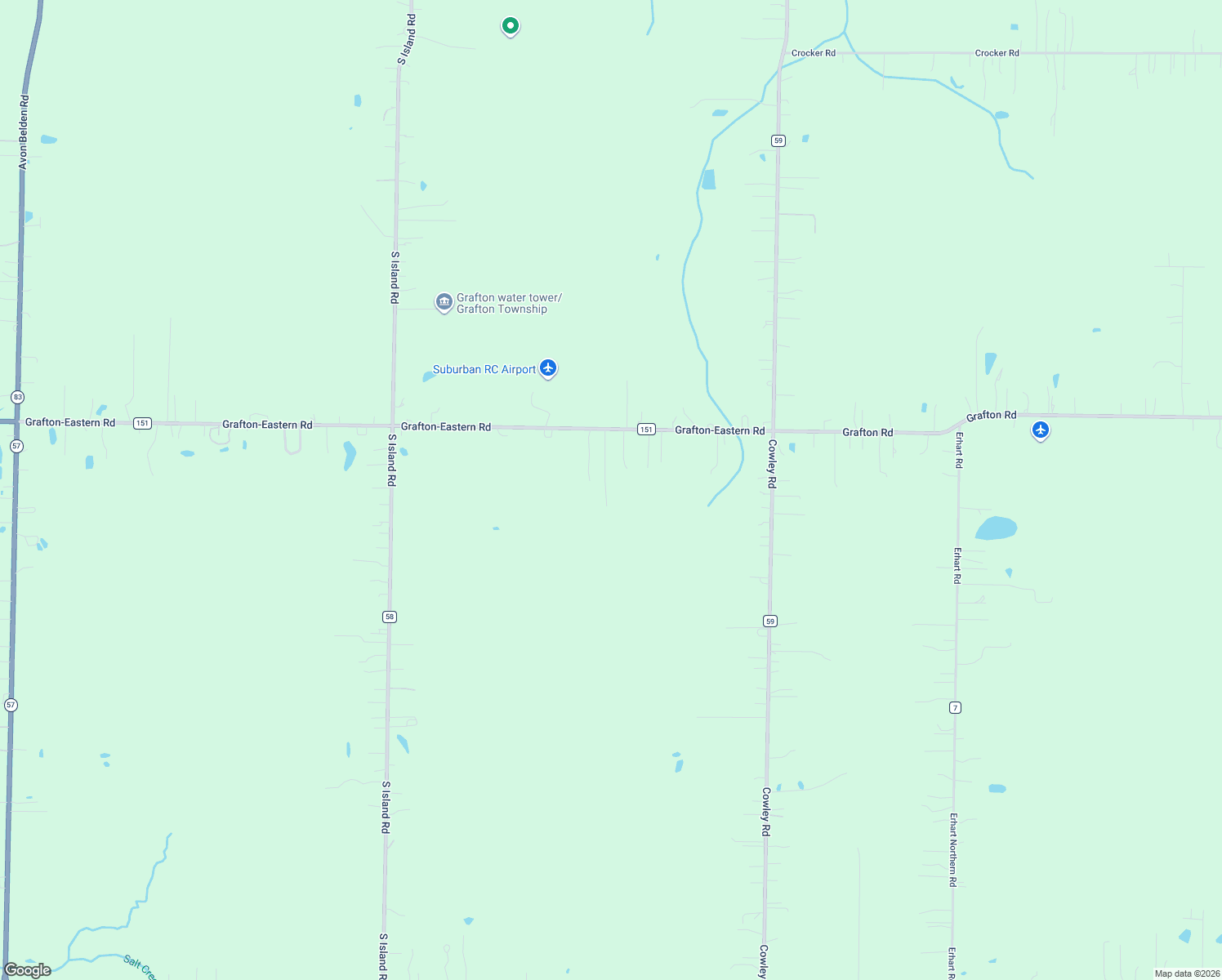 map of restaurants, bars, coffee shops, grocery stores, and more near 34427 Grafton-Eastern Rd in Grafton