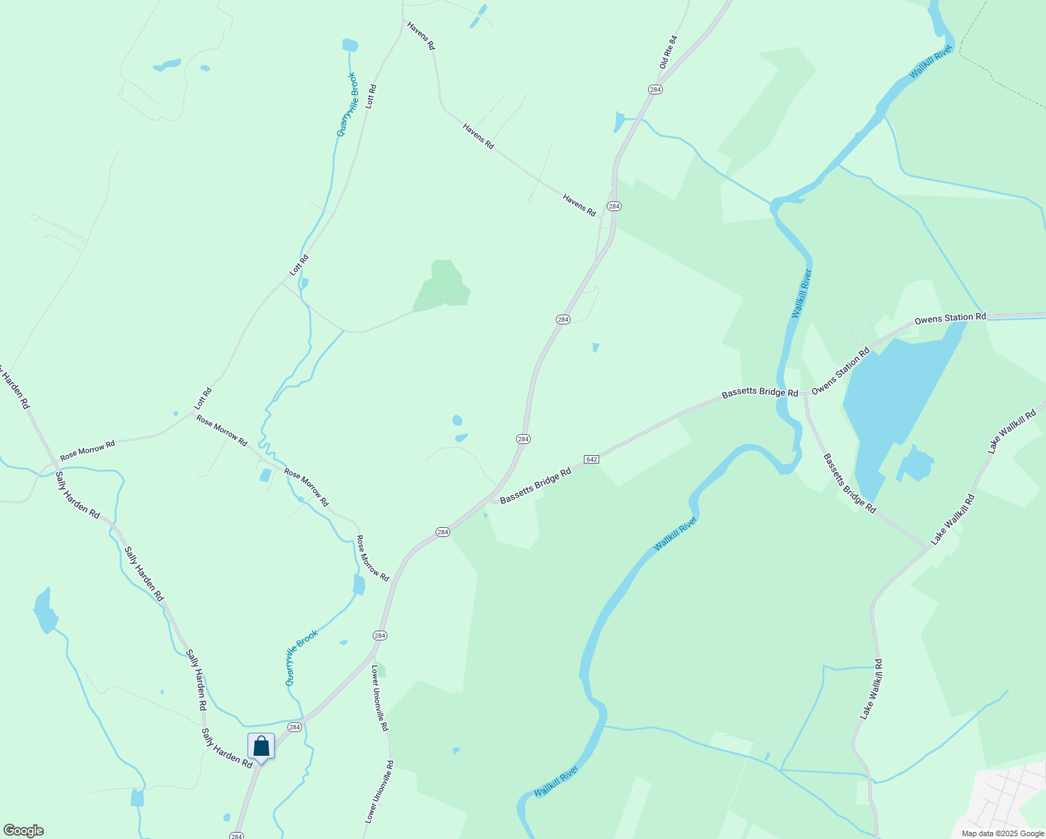 map of restaurants, bars, coffee shops, grocery stores, and more near 315 New Jersey 284 in Wantage