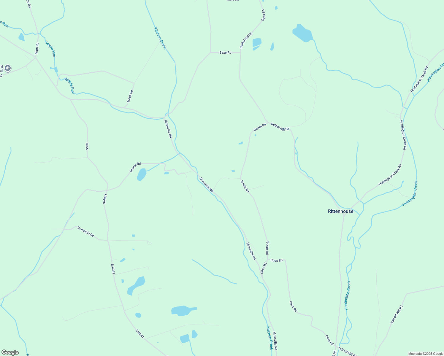map of restaurants, bars, coffee shops, grocery stores, and more near 30 Houssock Road in Luzerne County
