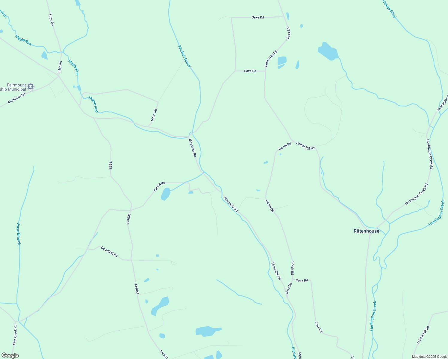 map of restaurants, bars, coffee shops, grocery stores, and more near 30 Houssock Road in Luzerne County