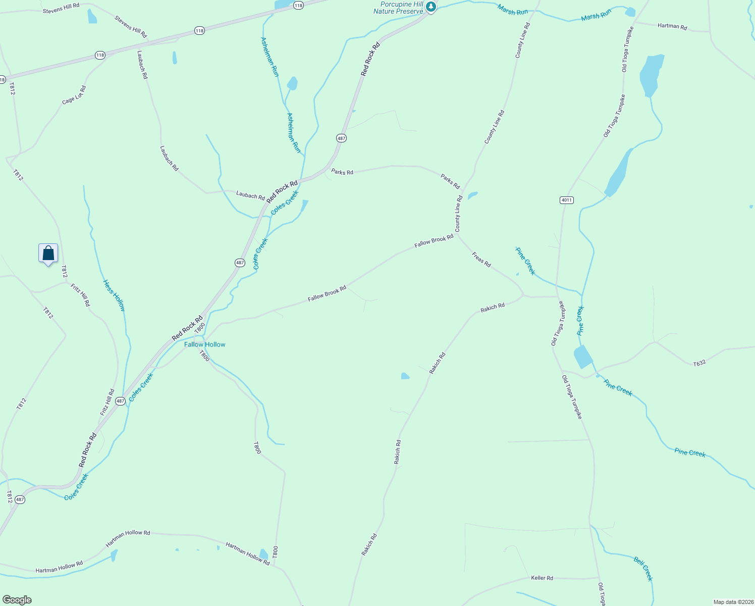 map of restaurants, bars, coffee shops, grocery stores, and more near 194B Fallow Brook Road in Benton