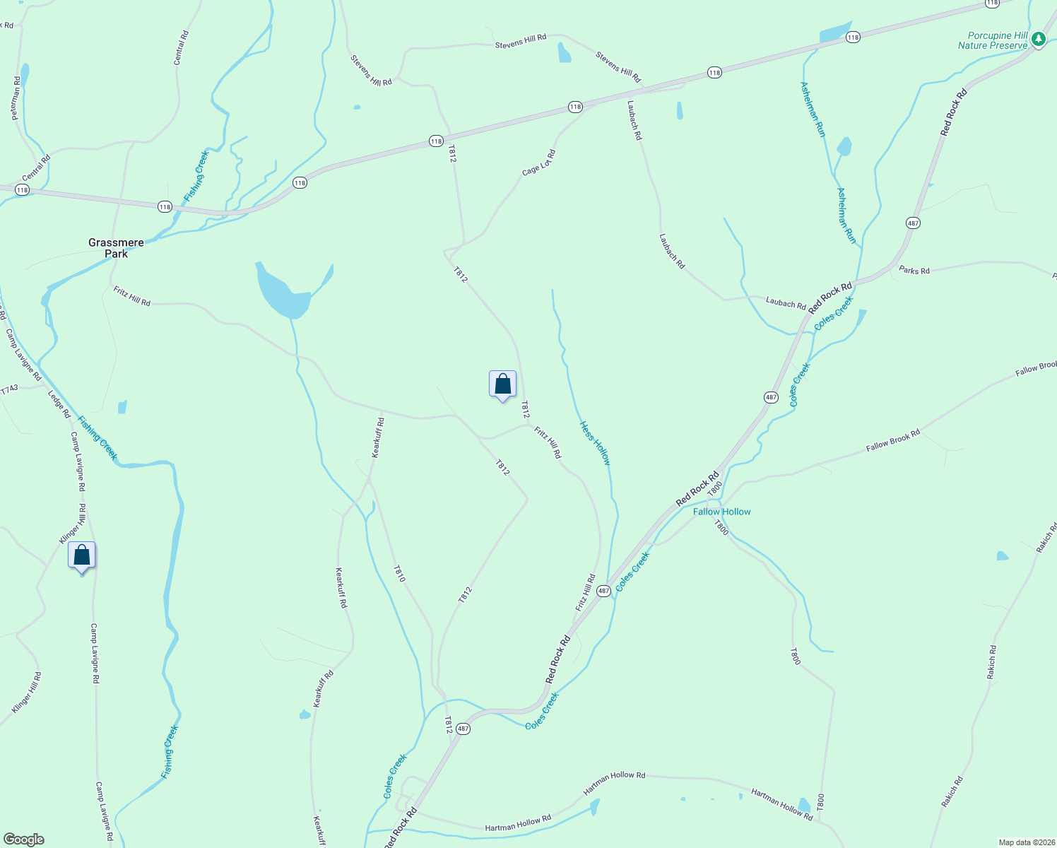 map of restaurants, bars, coffee shops, grocery stores, and more near 2153 Fritz Hill Road in Benton