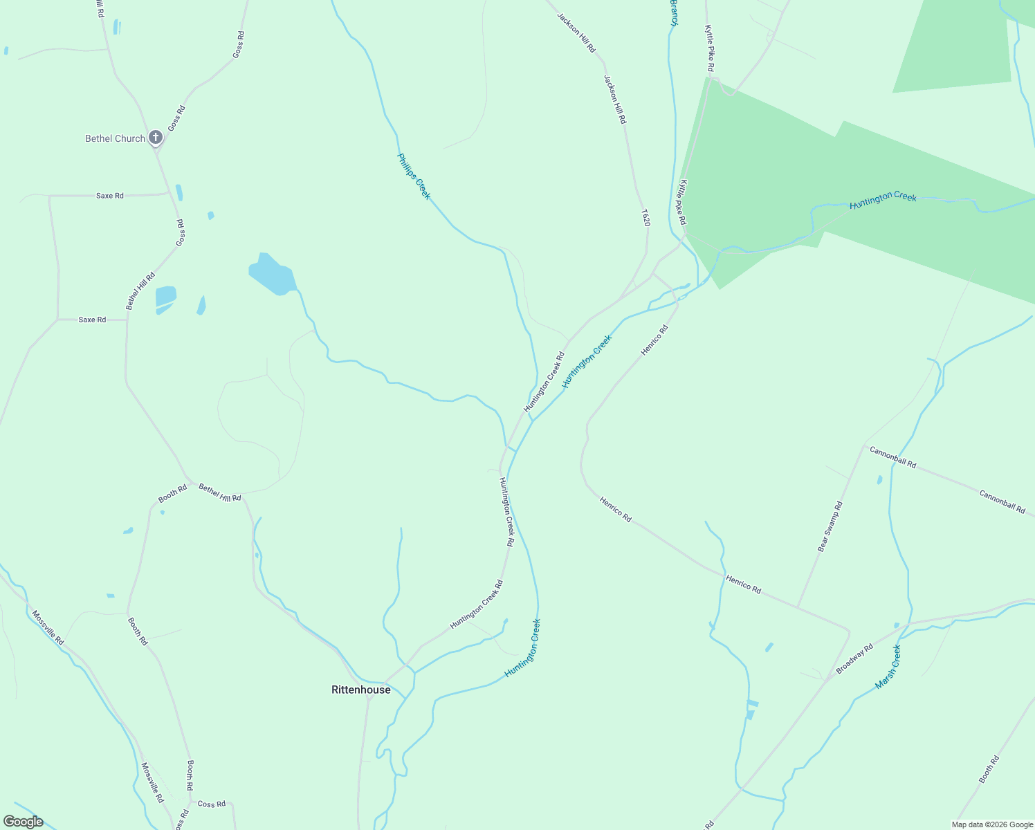 map of restaurants, bars, coffee shops, grocery stores, and more near Huntington Creek Road in Sweet Valley