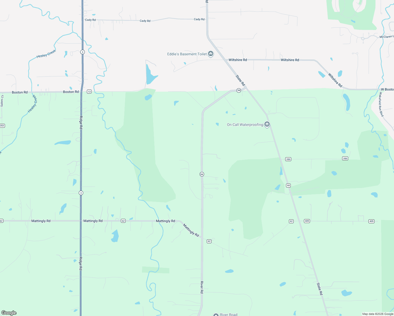 map of restaurants, bars, coffee shops, grocery stores, and more near 322 River Road in Hinckley