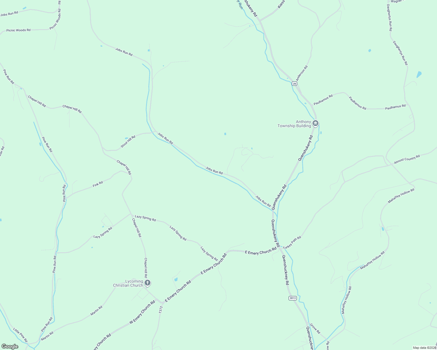 map of restaurants, bars, coffee shops, grocery stores, and more near in Williamsport