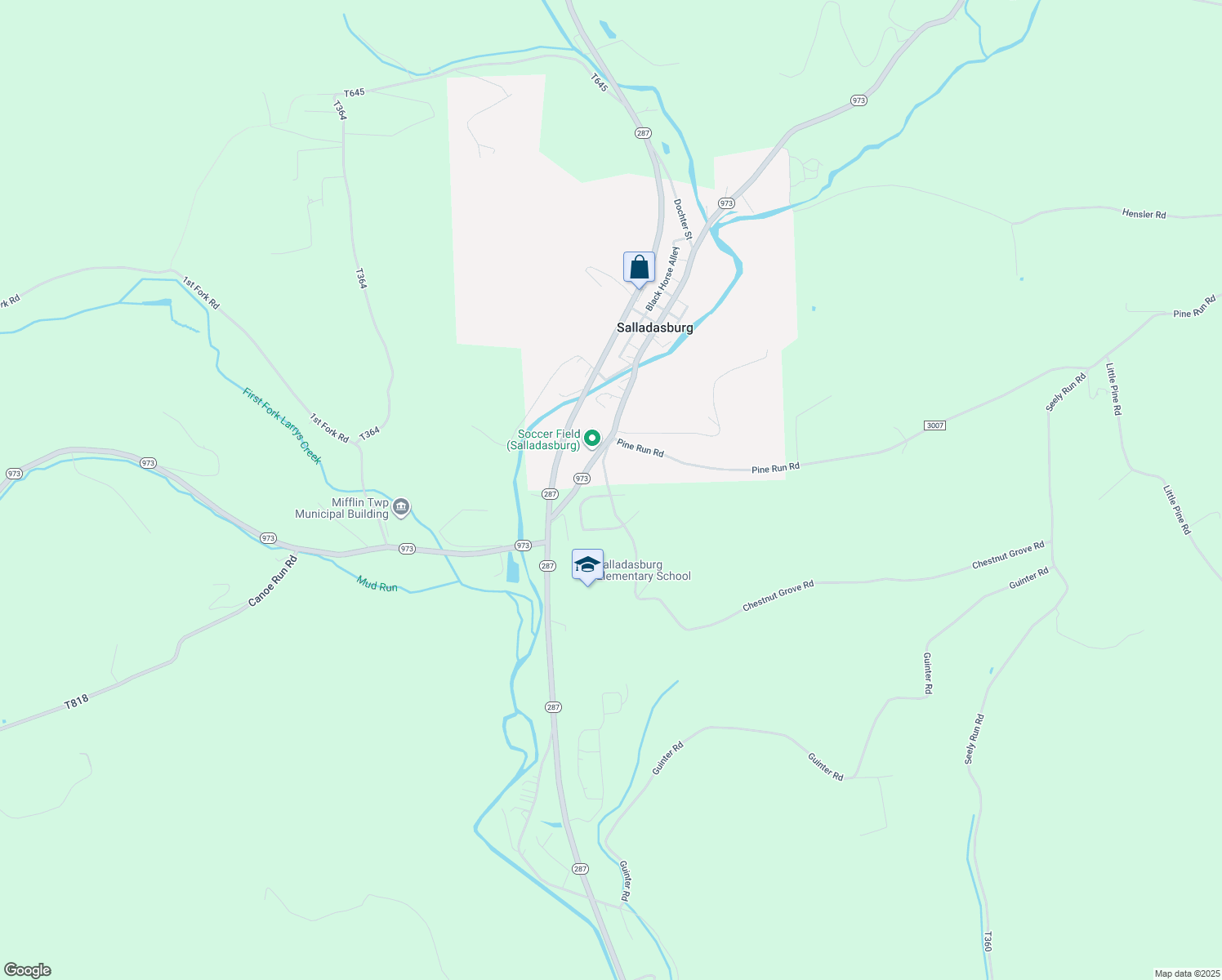 map of restaurants, bars, coffee shops, grocery stores, and more near 1 Locust Lane in Jersey Shore