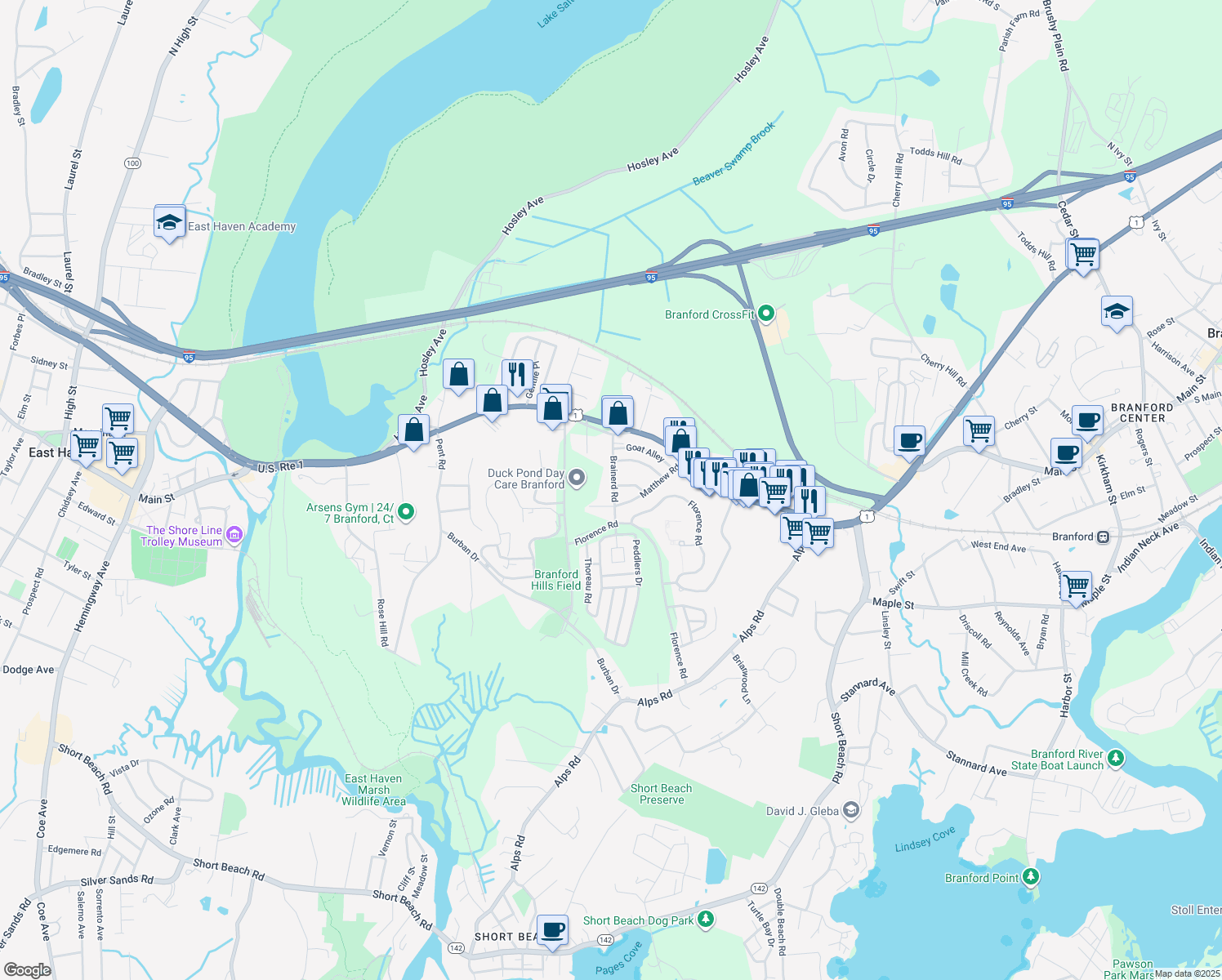 29 Brainerd Road, Branford CT Walk Score
