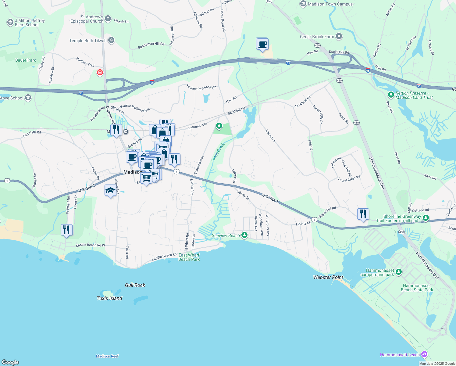 959 Boston Post Road, Madison CT Walk Score