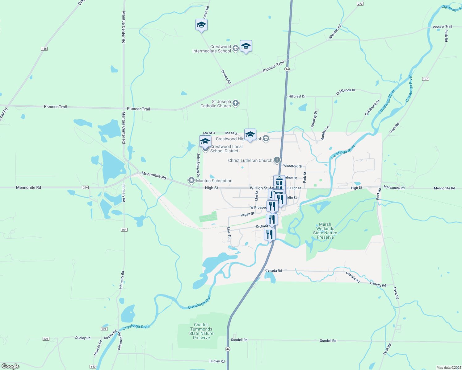 4481 High Street, Mantua OH Walk Score