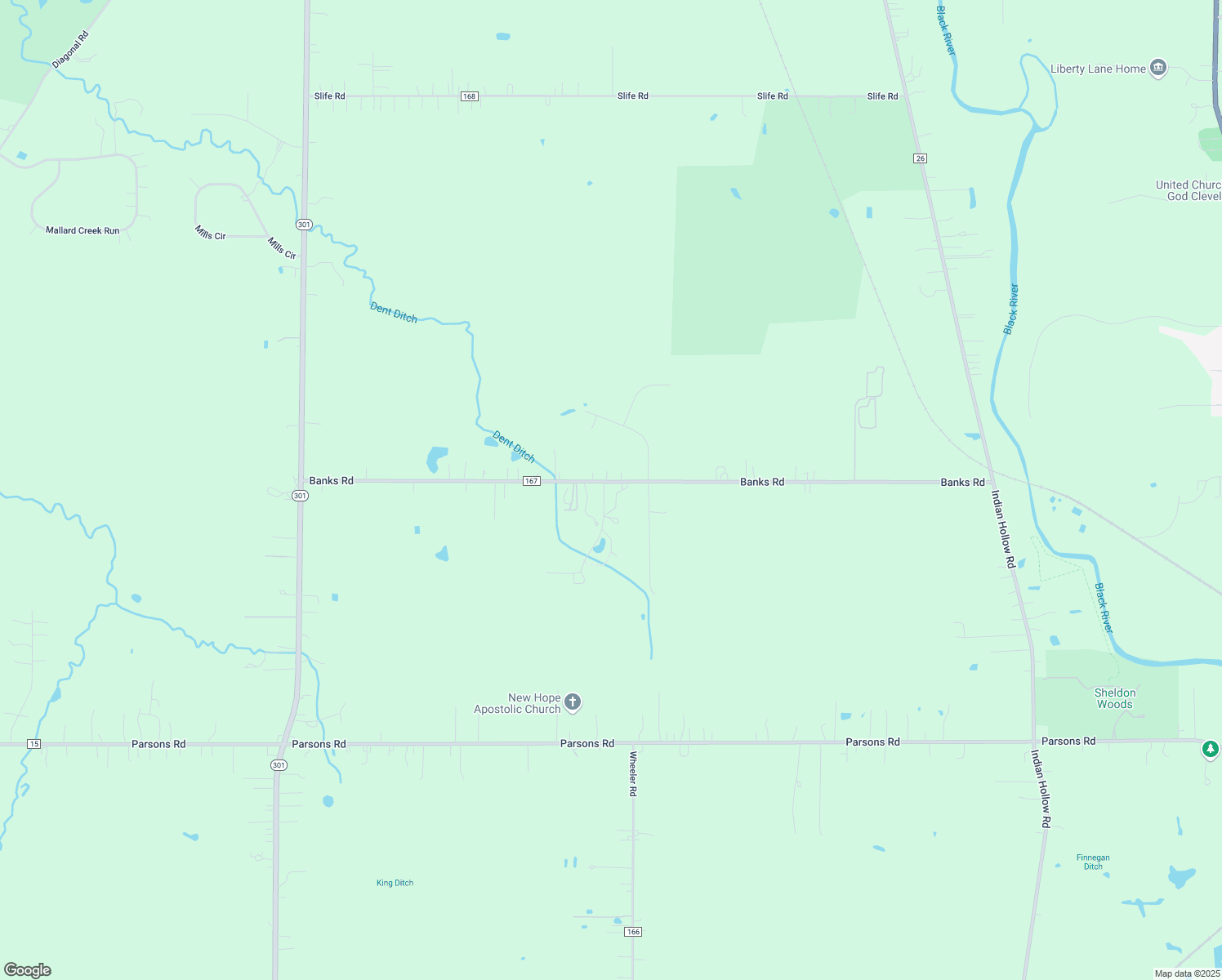 map of restaurants, bars, coffee shops, grocery stores, and more near 40143 Banks Road in Grafton