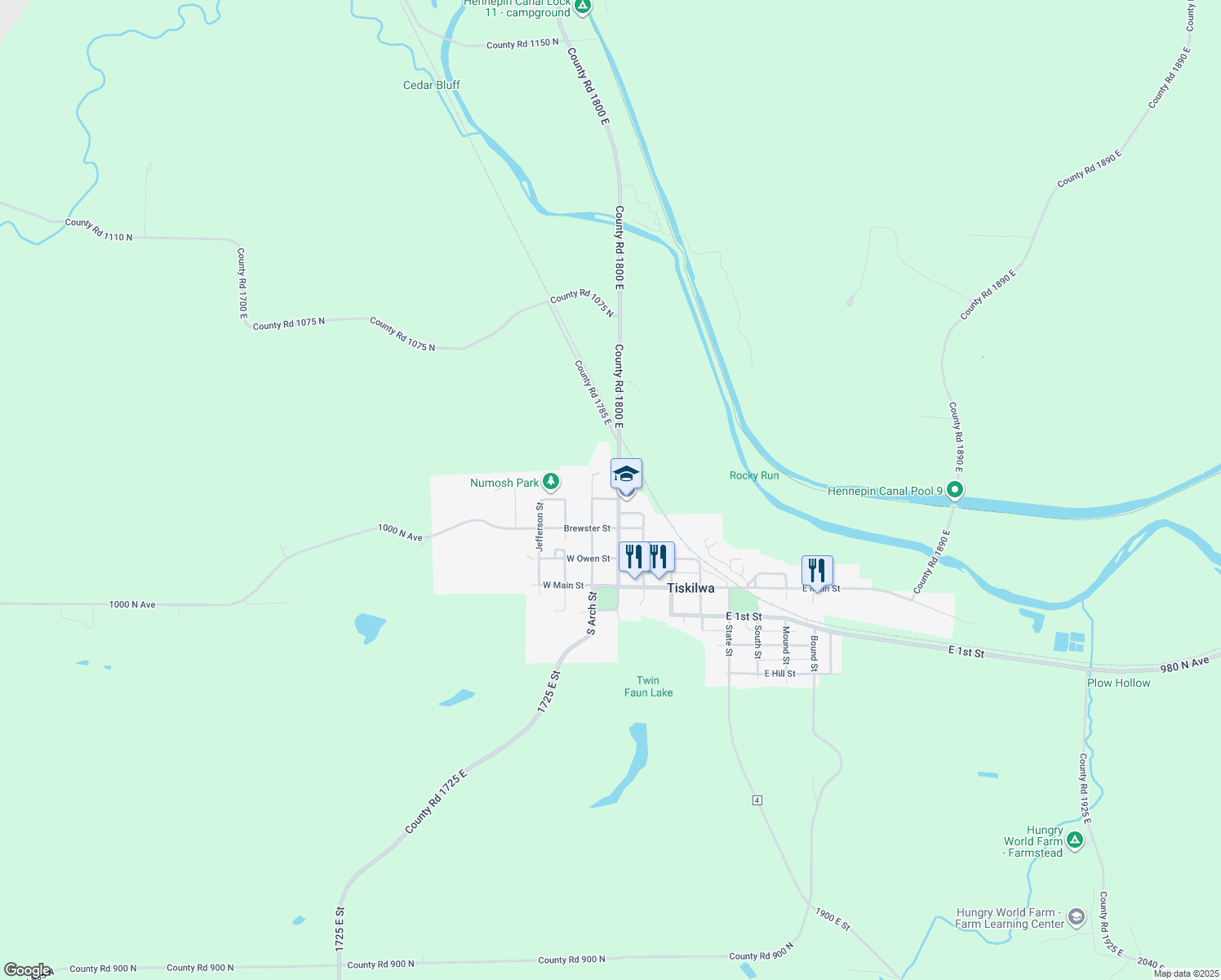 415 North Galena Street, Tiskilwa IL Walk Score