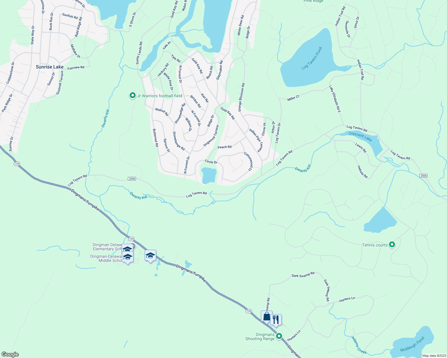 map of restaurants, bars, coffee shops, grocery stores, and more near 162 Cottonwood Ct in Milford