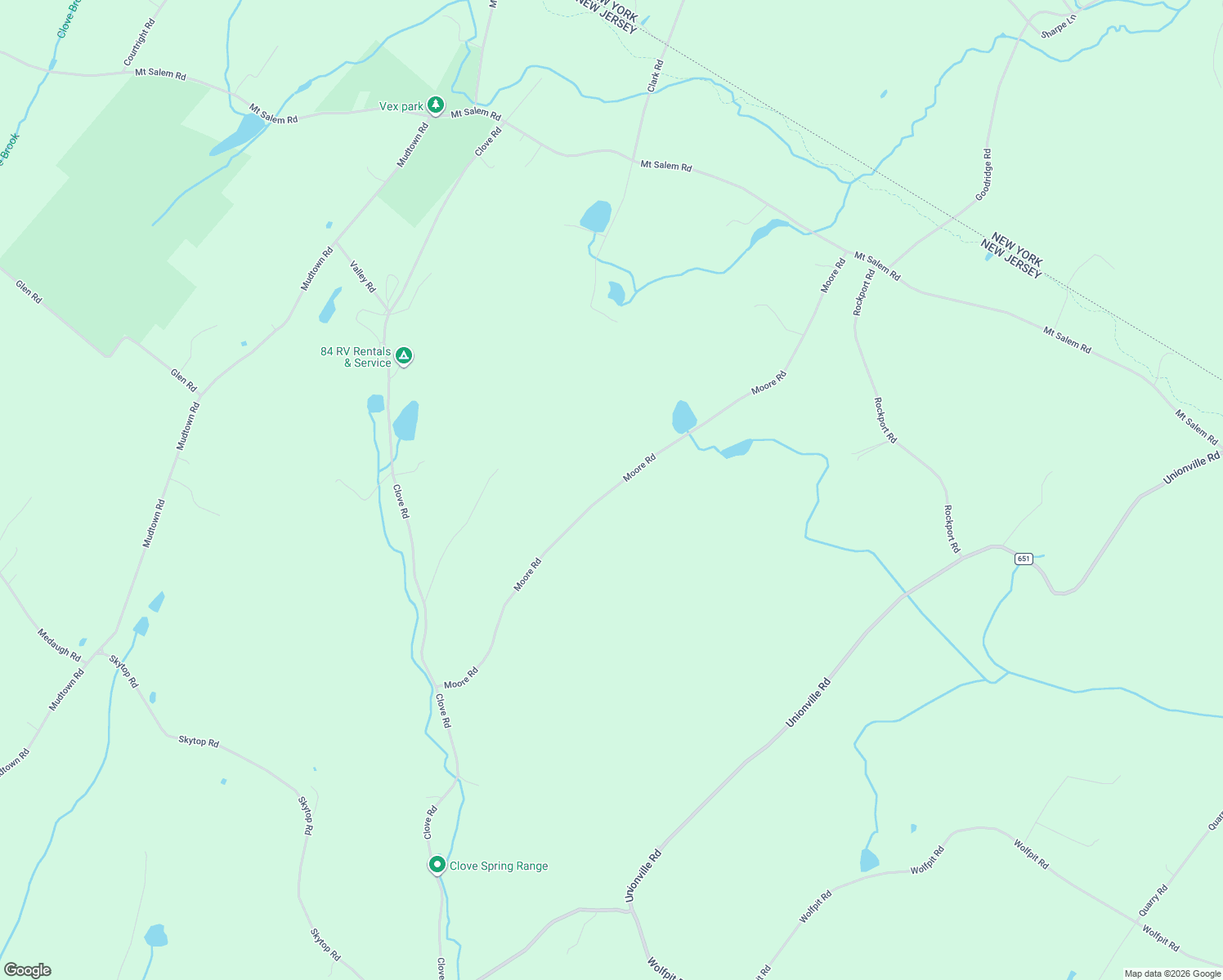 map of restaurants, bars, coffee shops, grocery stores, and more near 36 Moore Road in Wantage