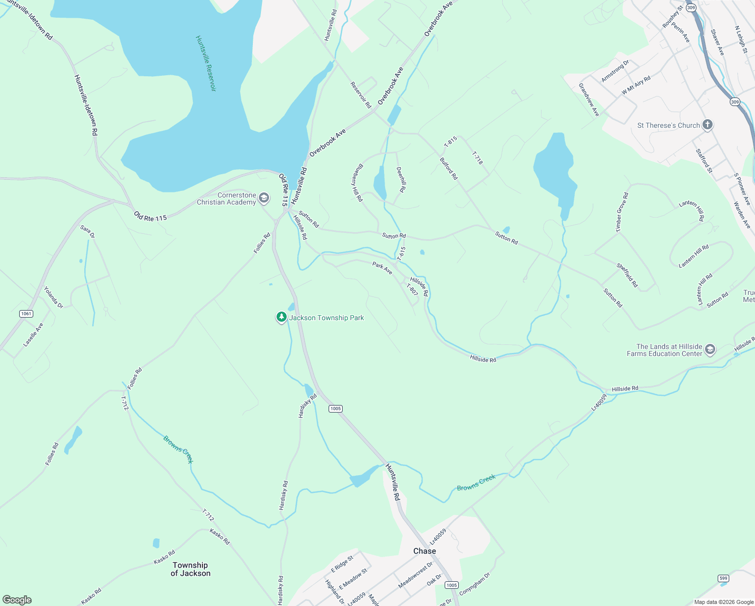 map of restaurants, bars, coffee shops, grocery stores, and more near 328-353 Vista Drive in Shavertown