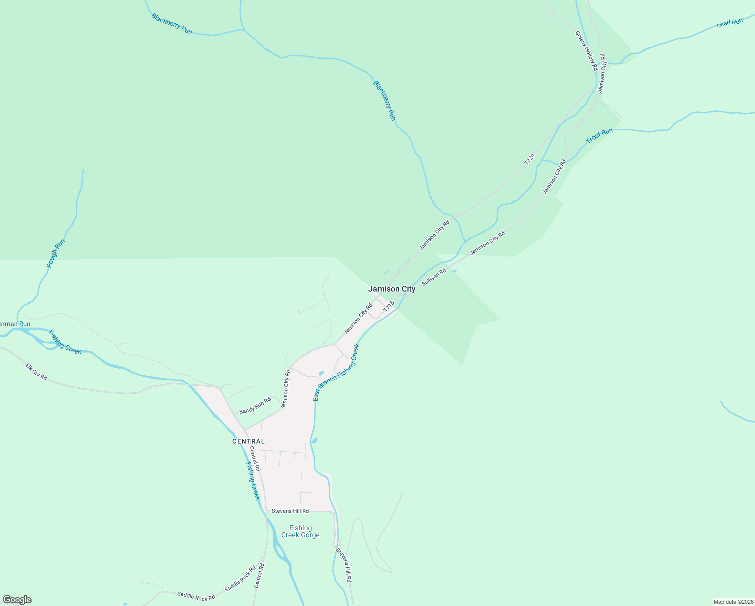 map of restaurants, bars, coffee shops, grocery stores, and more near 174 Jamison City Rd in Benton