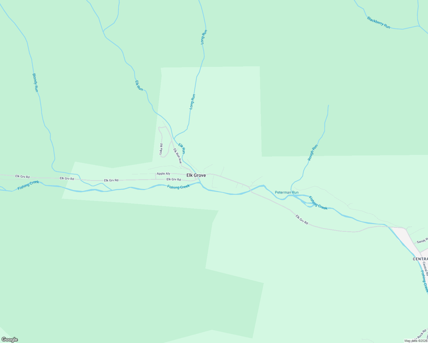 map of restaurants, bars, coffee shops, grocery stores, and more near 1348 Elk Grove Rd in Benton