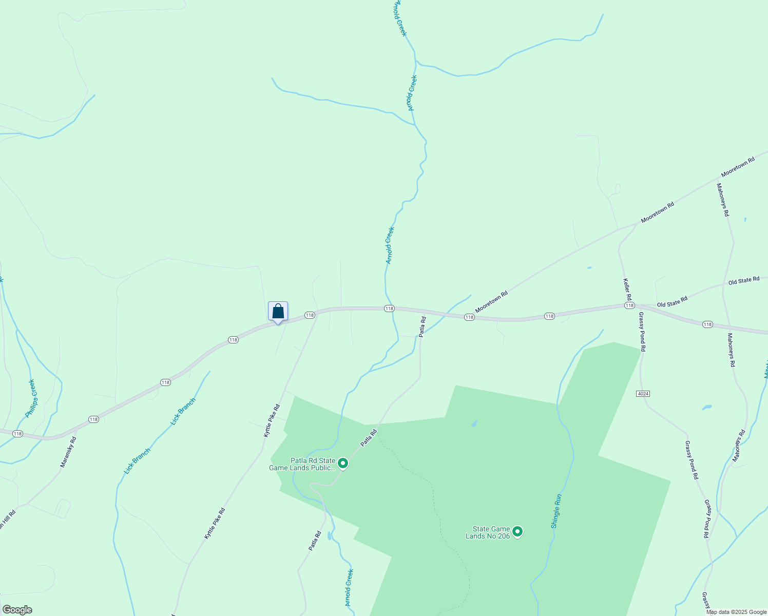 map of restaurants, bars, coffee shops, grocery stores, and more near Hwy 118 in Sweet Valley