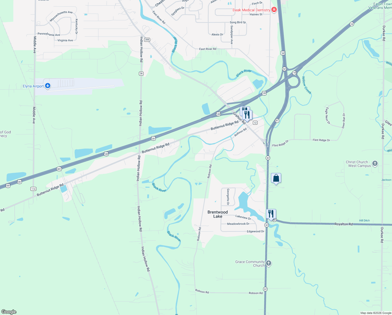 map of restaurants, bars, coffee shops, grocery stores, and more near 39151 Davis Dr in Grafton