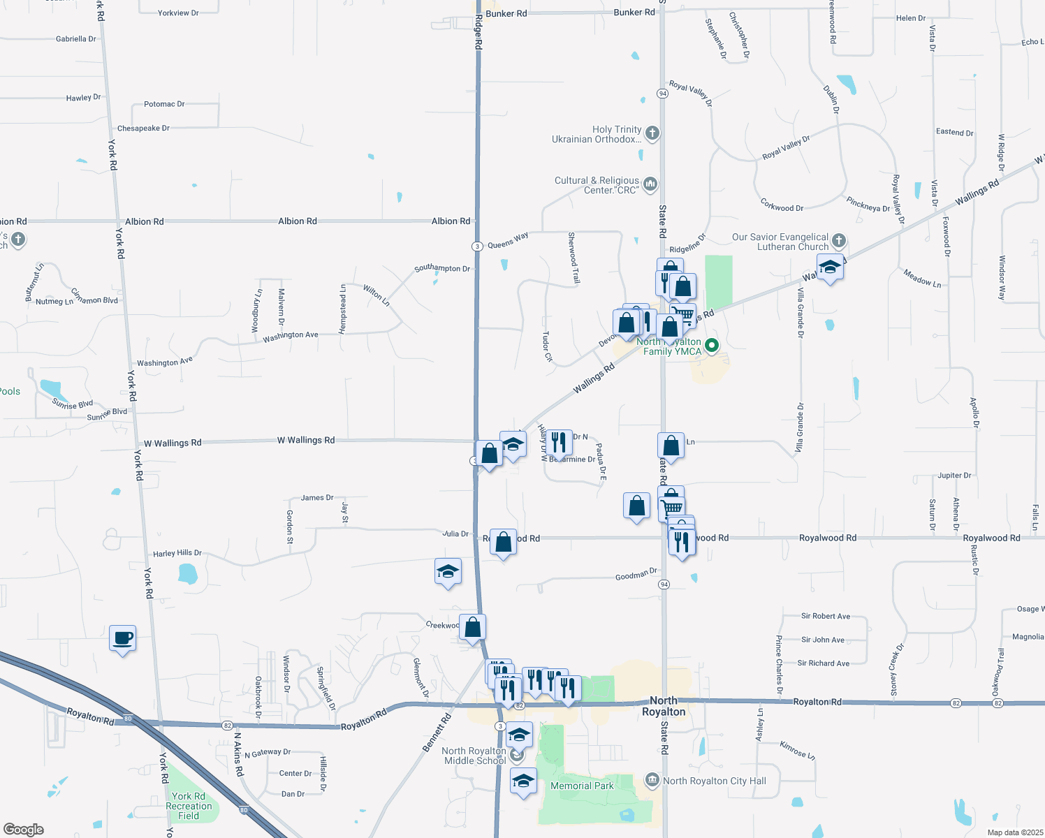 6616 Wallings Road, North Royalton OH Walk Score