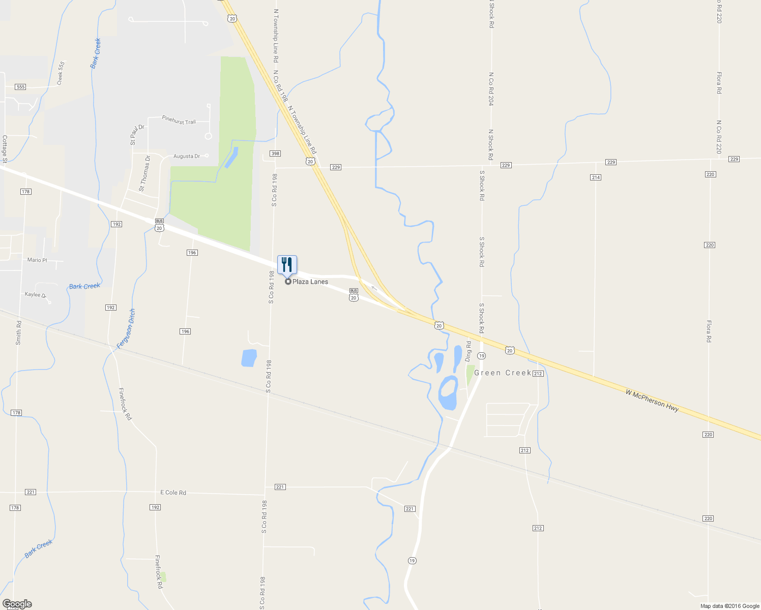 map of restaurants, bars, coffee shops, grocery stores, and more near 3211 East State Street in Fremont