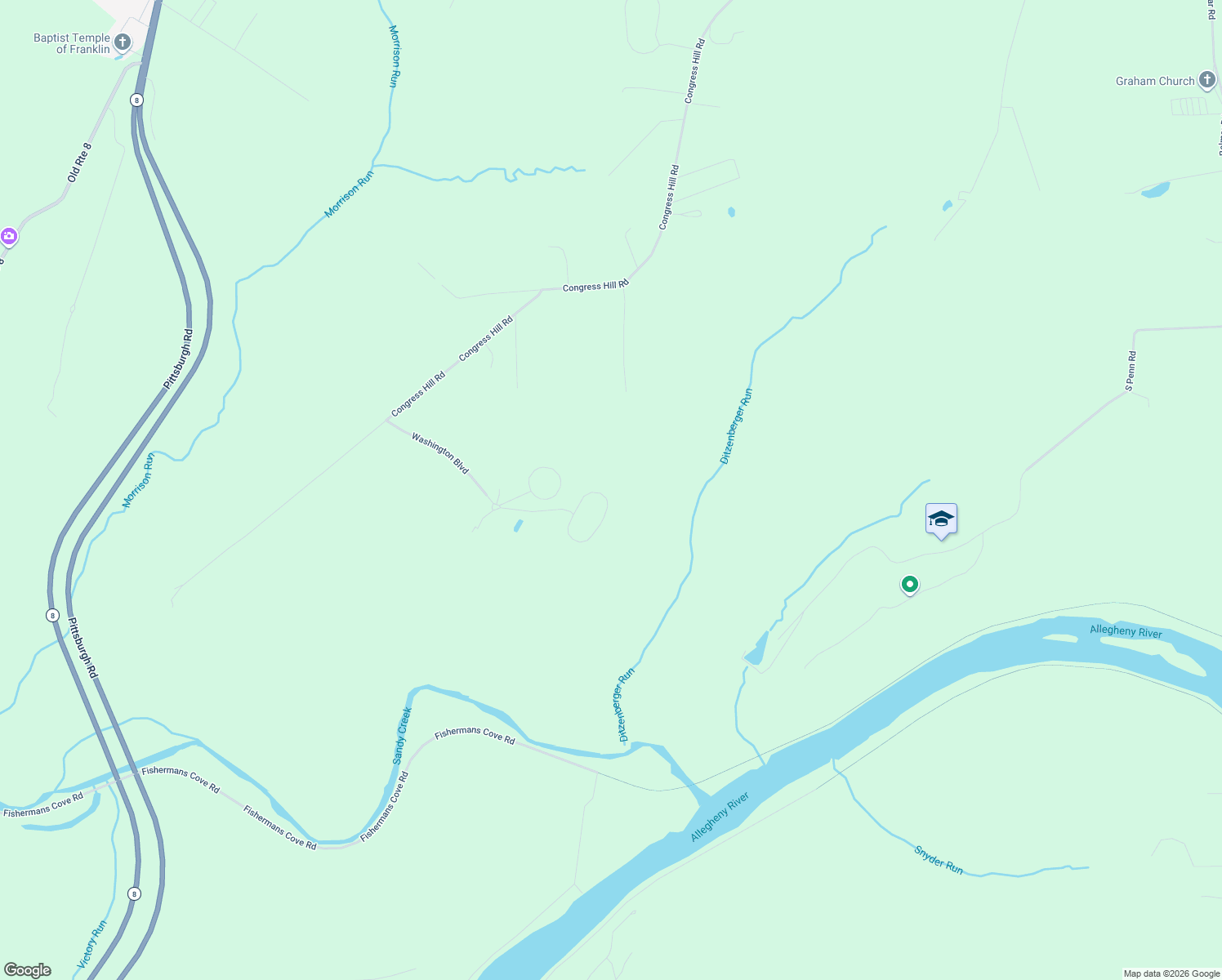 map of restaurants, bars, coffee shops, grocery stores, and more near 200 Oak Grove Circle in Franklin