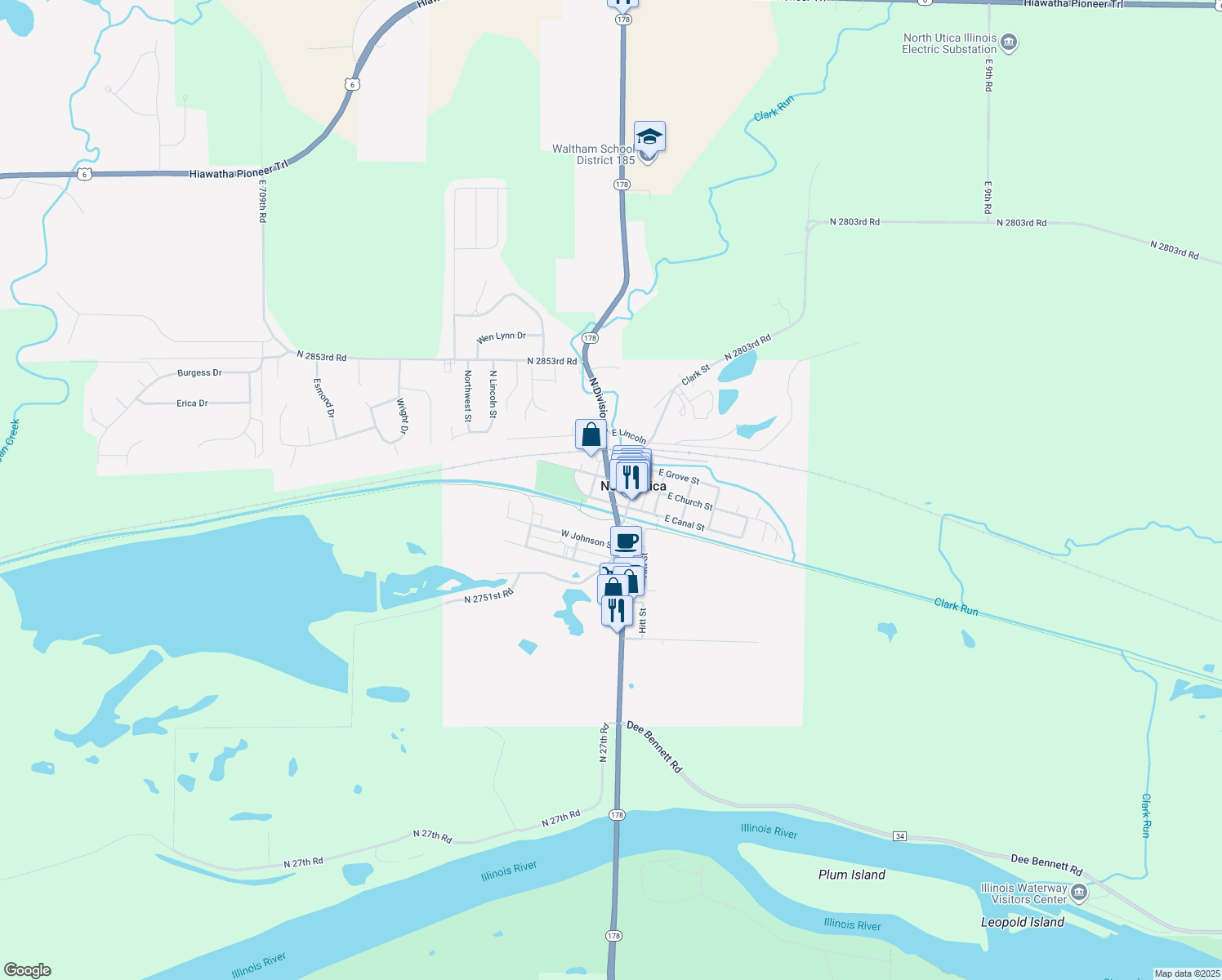 Illinois 178, North Utica IL Walk Score