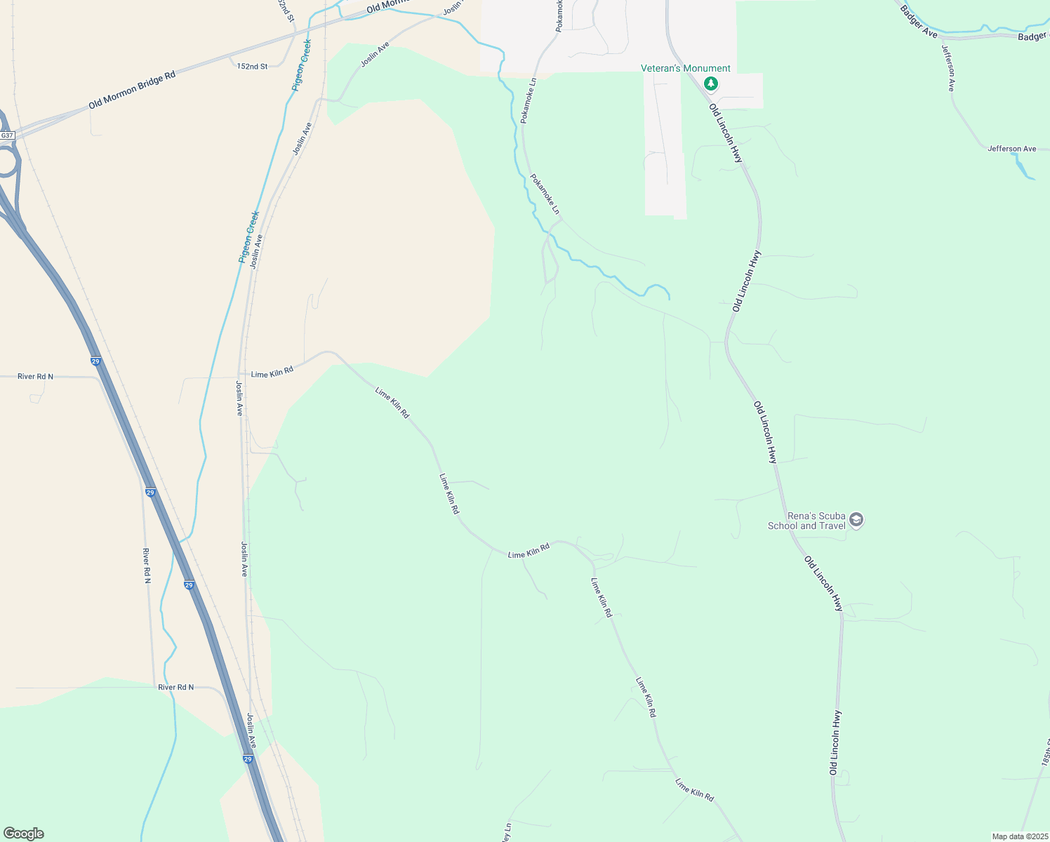 map of restaurants, bars, coffee shops, grocery stores, and more near in Crescent