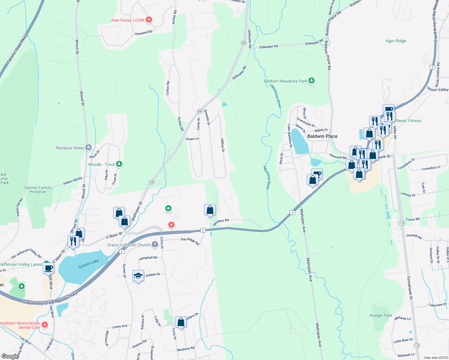 22 Rosemary Court, Yorktown Heights NY Walk Score
