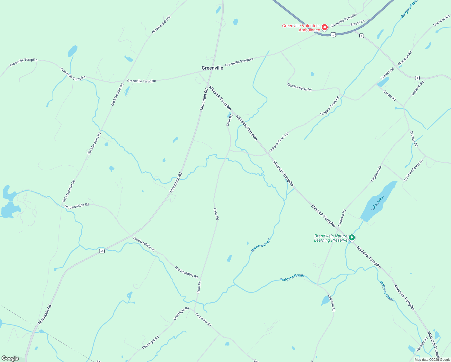 map of restaurants, bars, coffee shops, grocery stores, and more near 210 Case Road in Port Jervis