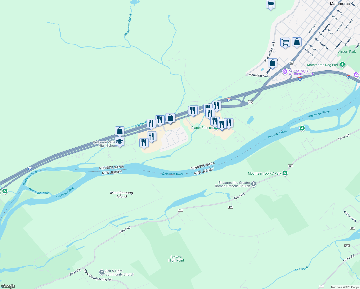 map of restaurants, bars, coffee shops, grocery stores, and more near 4087 Milford Landing Drive in Milford