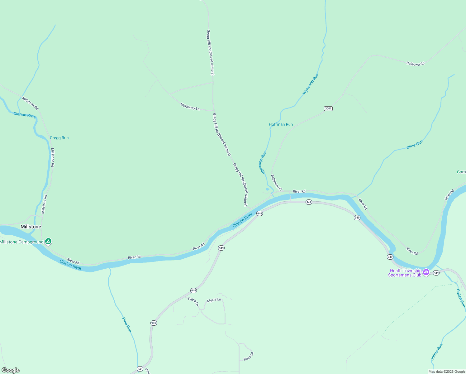 map of restaurants, bars, coffee shops, grocery stores, and more near in Millstone