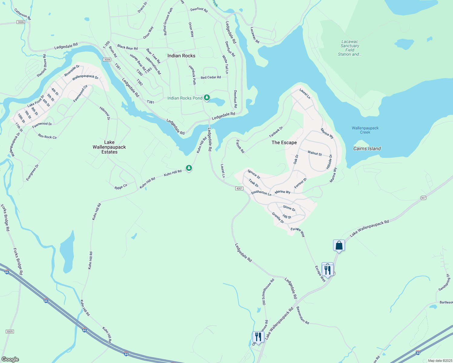 181 Ledgedale Road, Greentown PA Walk Score